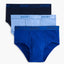 2(X)IST Blue/D.Blue/L.Blue Essential Contour Brief 3-Pack