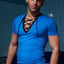 Body Tech Blue Team V-Neck Tee