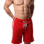 Jack Adams Red Raw Gym Short