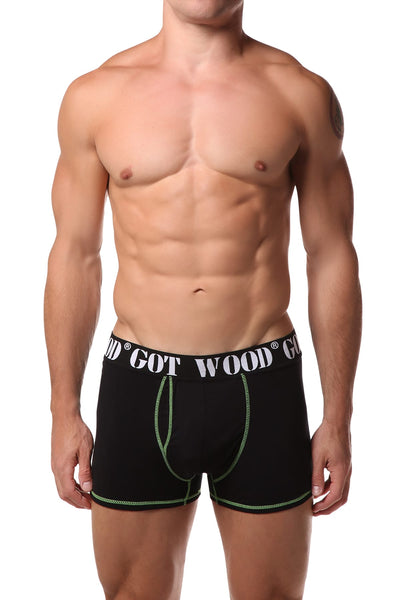 Got Wood Black Boxer Brief