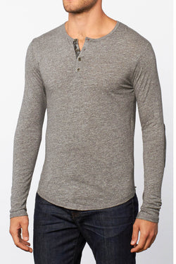 Cohesive & Co. Cebu Camo Long Sleeve Henley thumbnail 1
