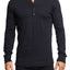 2(X)IST Black Essential Long Sleeve Henley