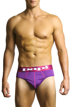 2-Pack Papi Pink & Purple Microfusion Performance Brief thumbnail 4