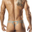 PPÜ Turquoise Keyhole Thong