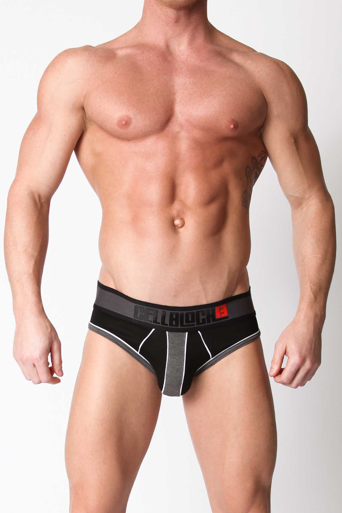 Cellblock 13 Grey Liquid Shadow Brief