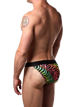 Candyman Neon Zebra Bikini Brief thumbnail 2