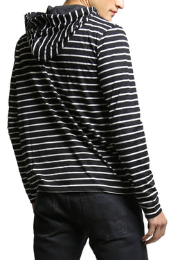 Do Nothing Charcoal Jailbird Joey Hooded Shirt thumbnail 3
