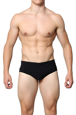 C-IN2 Black Cabana Super Bi-Flex Brazilian Swim Brief thumbnail 1