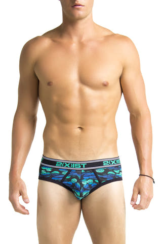 2(X)IST Dot Black Prints Brief