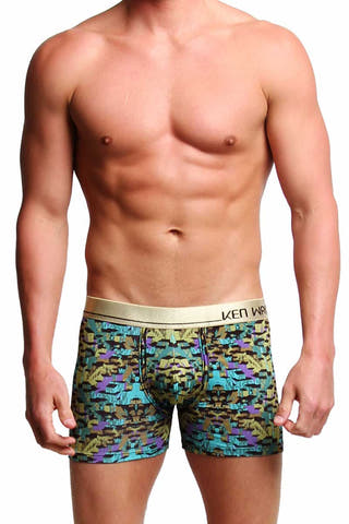 Ken Wroy Multi Cool Camo Boxer Brief
