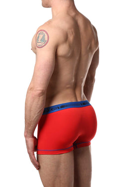 2(X)IST Flame & Navy Performance Cotton Trunk 2-Pack thumbnail 4