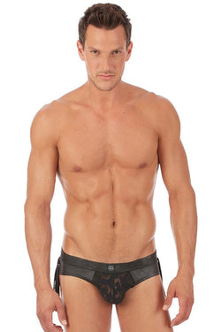 Gregg Homme Black Cowboy Brief thumbnail 1
