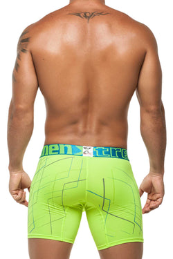 Xtremen Green Lines Boxer Brief thumbnail 3