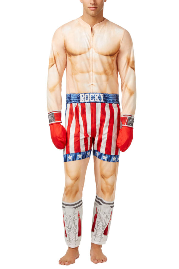 Briefly Stated Adult Rocky Pajama Onesie