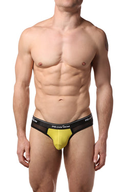 Manview Yellow Mesh Jock-Brief thumbnail 1