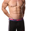 PUMA Light Black & Grey Solid Side Panel Boxer Brief