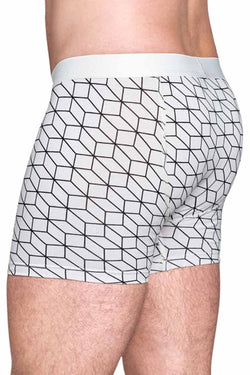 Happy Socks White Optic Boxer Brief thumbnail 2