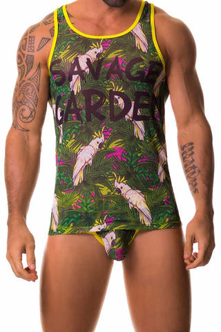 Jor Green Savage Tank Top
