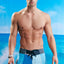 Body Tech Blue & Grey Prism Board Short