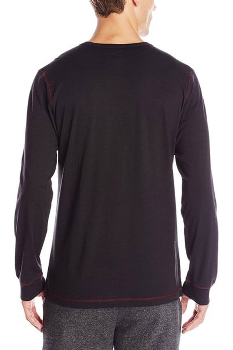 Puma Black Long Sleeve Lounge Shirt