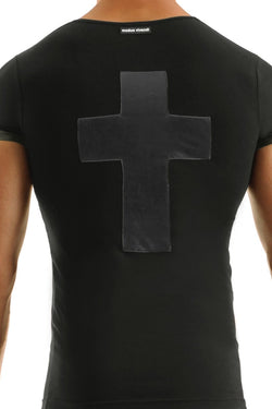 Modus Vivendi Black Hieratic Cross Tee thumbnail 2