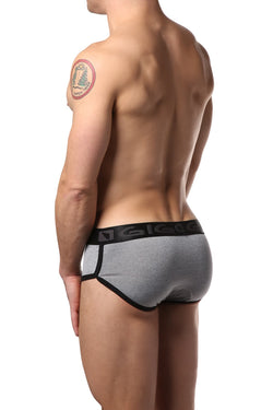 Gigo Grey Pattern Brief thumbnail 2