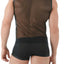 Gregg Homme Black Break-In Muscle Mesh Shirt