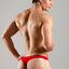California Muscle Red Mesh Thong