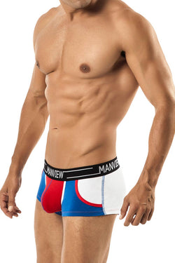 Manview White Stretch Cotton Spalding Boxer thumbnail 2