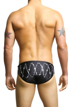 Radical Element Black Razor Gary Swim Brief thumbnail 3