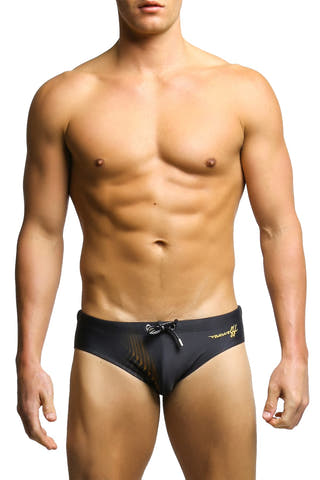 Vanwolff Black Pirhana Swim Brief