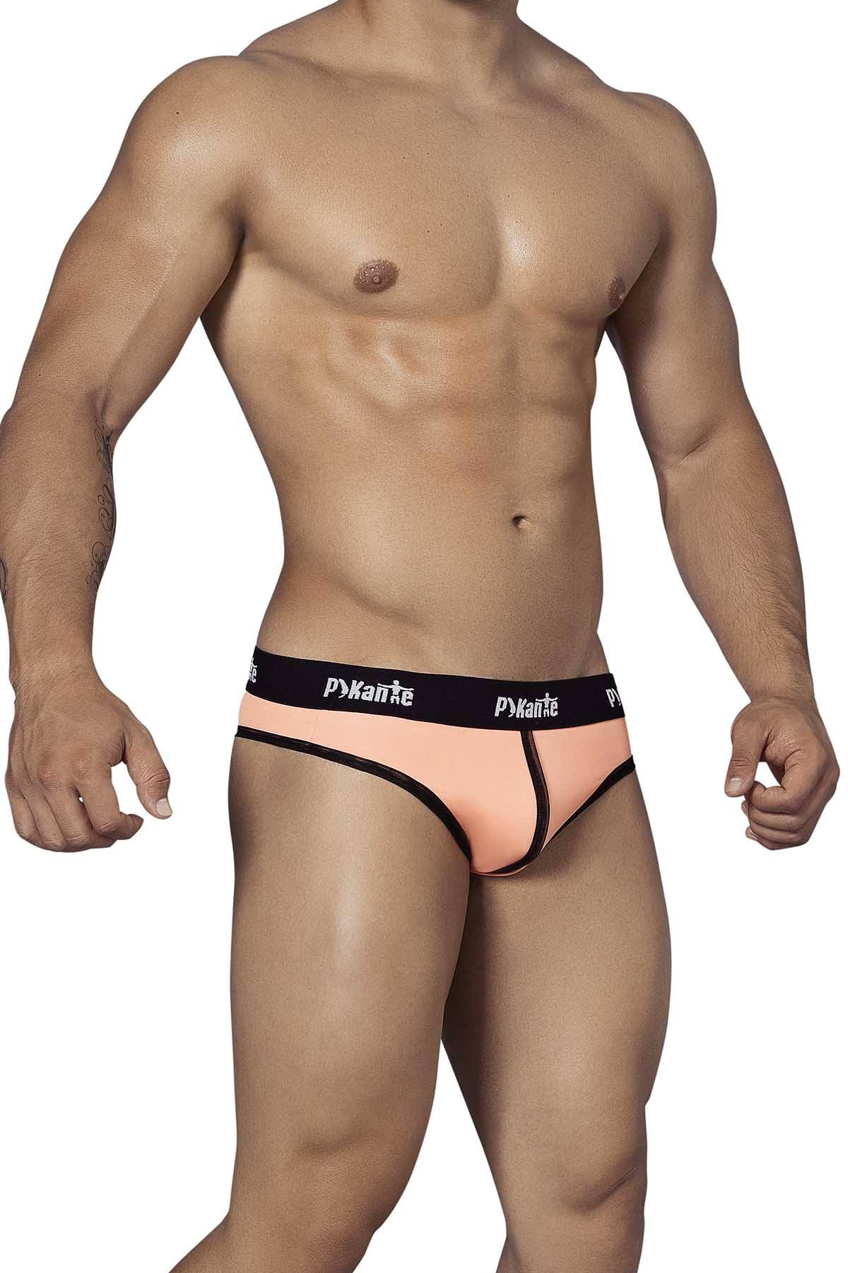 Pikante Neon-Orange Naval Thong