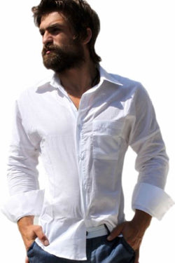 Rufskin White Izumi Dress Shirt thumbnail 2