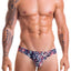 Jor Printed Gray Sunny Swim Bikini Brief
