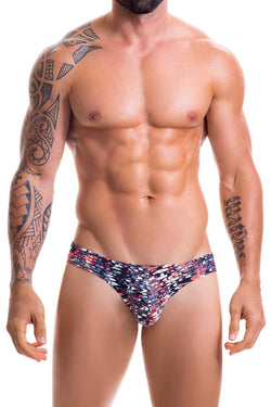 Jor Printed Gray Sunny Swim Bikini Brief thumbnail 1