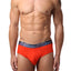 2(X)IST Orange Graphic Cotton Brief