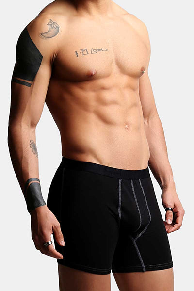 Seven7 Black & Charcoal Boxer Brief 2-Pack