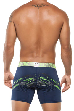 Xtremen Blue Craquel Boxer Brief thumbnail 3