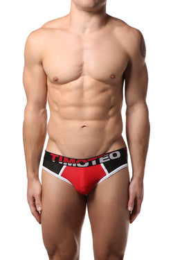 Timoteo Red Shockwave Athlete Jock-Brief thumbnail 2