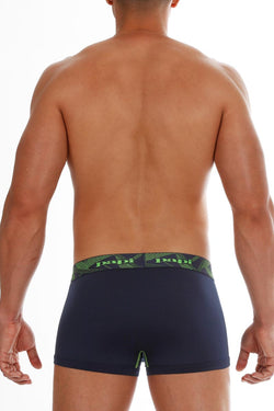 2-Pack Papi Lime Green & Navy Performance Mesh Brazilian Trunks thumbnail 4