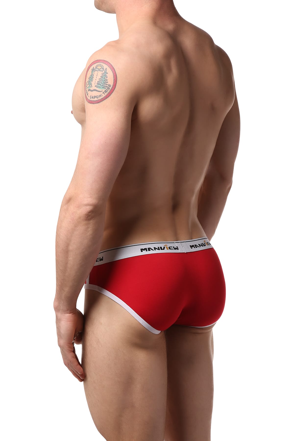 Manview Red Racer Brief