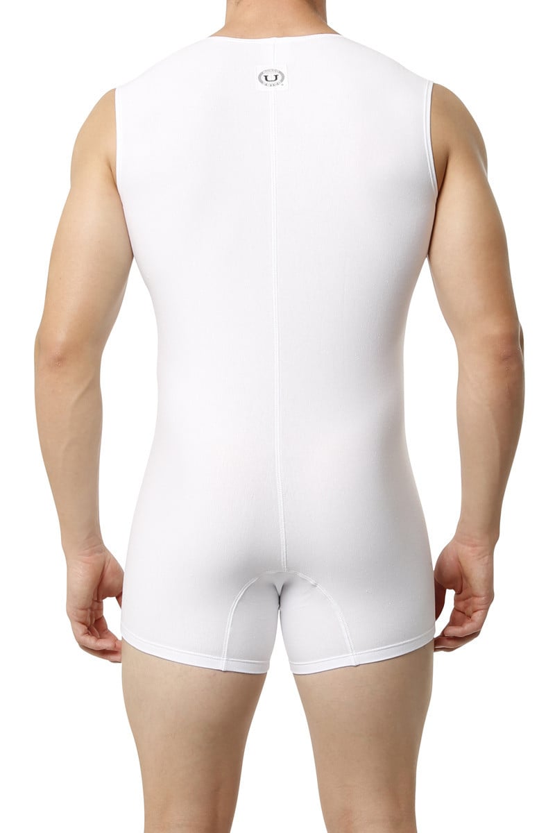 Unico White Sleeveless Bodysuit