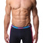 PUMA Navy & Pink Solid Side Panel Boxer Brief