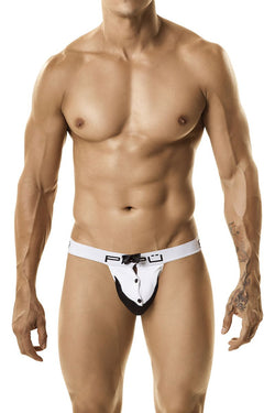PPU Black Tuxedo Open Front Button Jock thumbnail 1