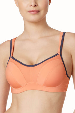 HEIDI By Heidi Klum Fusion-Coral Low-Impact Fit Custom-Lift Lounge Bra thumbnail 1