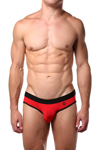 JustinCase Red Brief