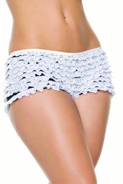Seven 'Til Midnight White Lace Ruffle Boyshort thumbnail 2