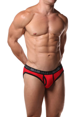 Bear Skn Red Standard Issue Bamboo Brief thumbnail 2