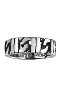 Gomaya Casting Epoxy Stainless Steel Ring thumbnail 1