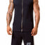 Jor Black Sleeveless Warrior Hoodie